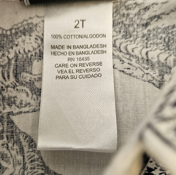 Little Rebels Dinosaur Button Down - Picture 3 of 4